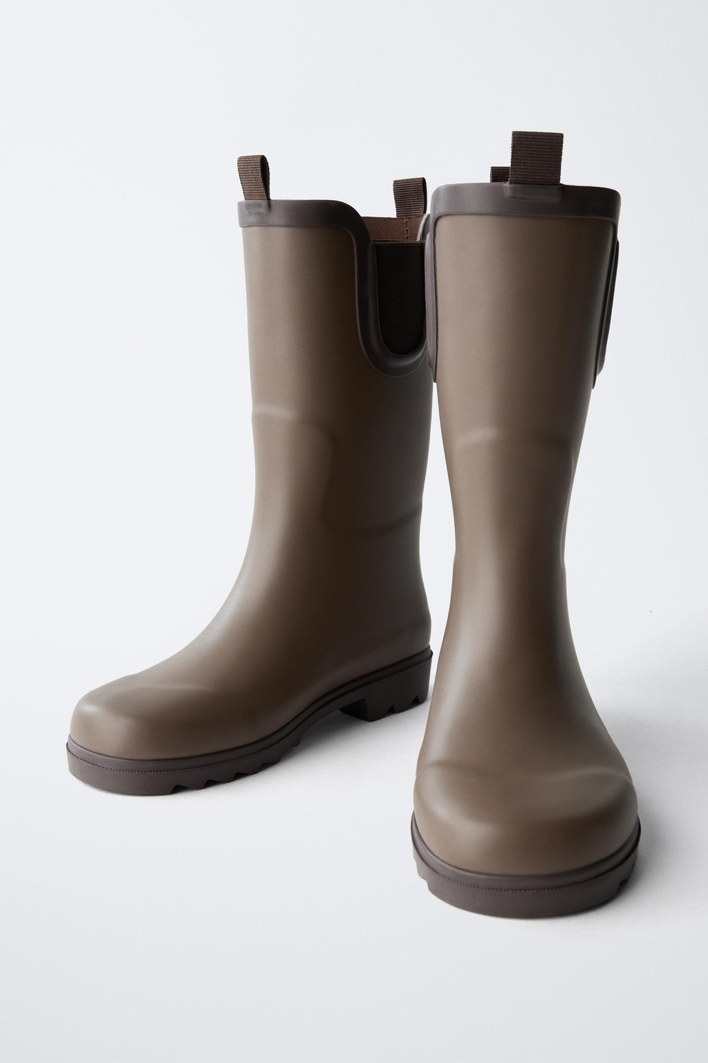 BOTA AGUA ALTA / Marr?n - Zara фото 4