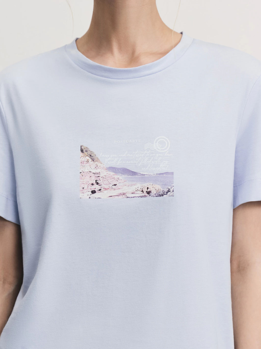 Футболка из хлопка с принтом / Zarina  фото 6