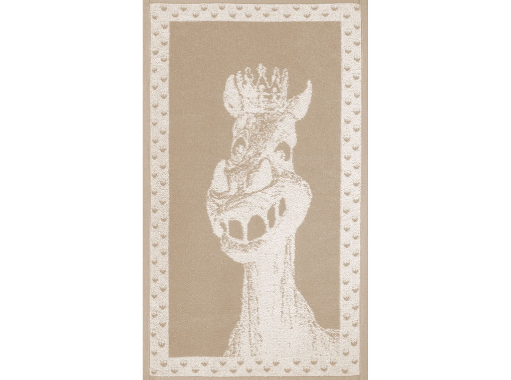 Полотенце махровое 6с104.511ж2 Конь-царь(лен3) 67х40см