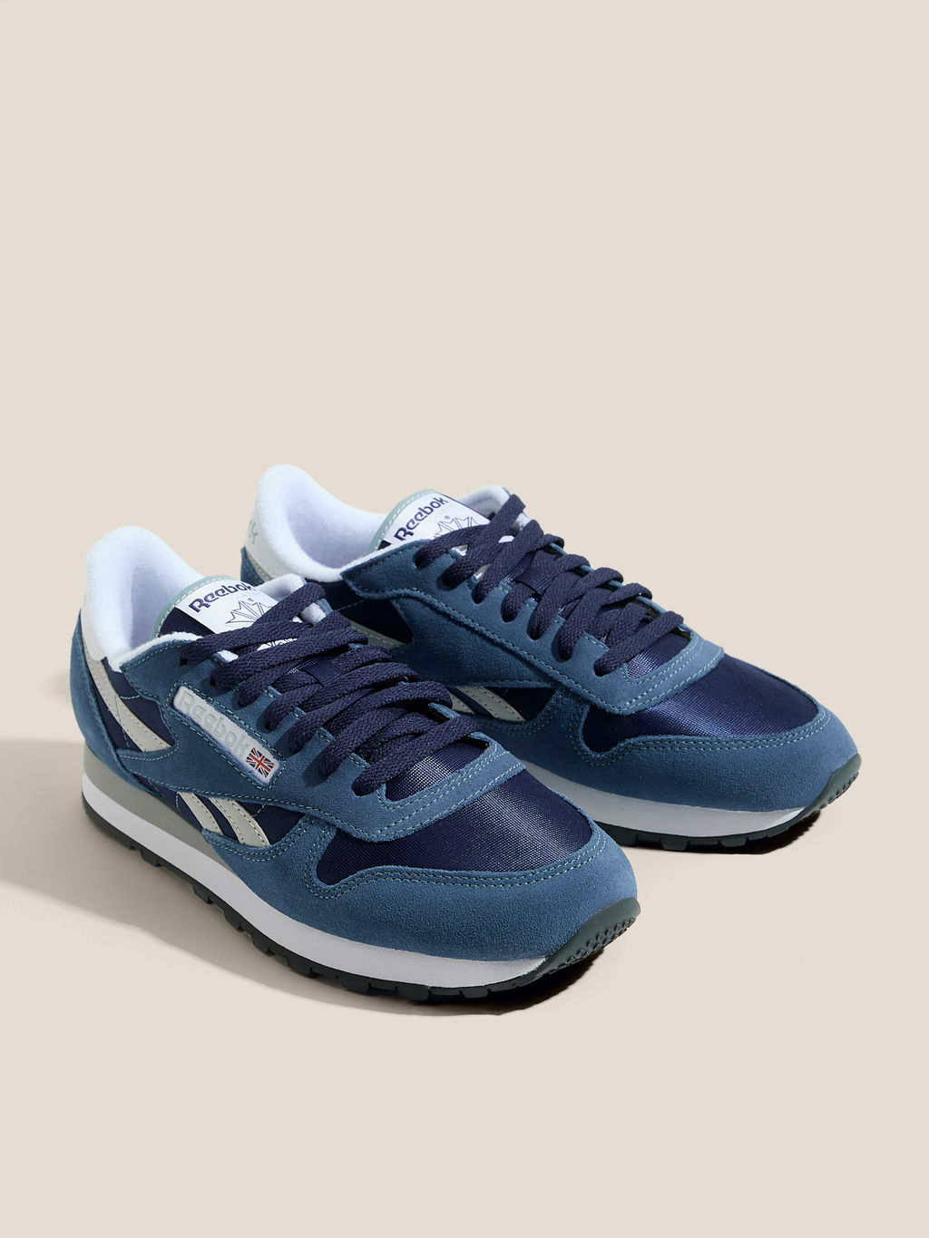 Кроссовки REEBOK CLASSIC LEATHER Артикул 4494164, темно-синий