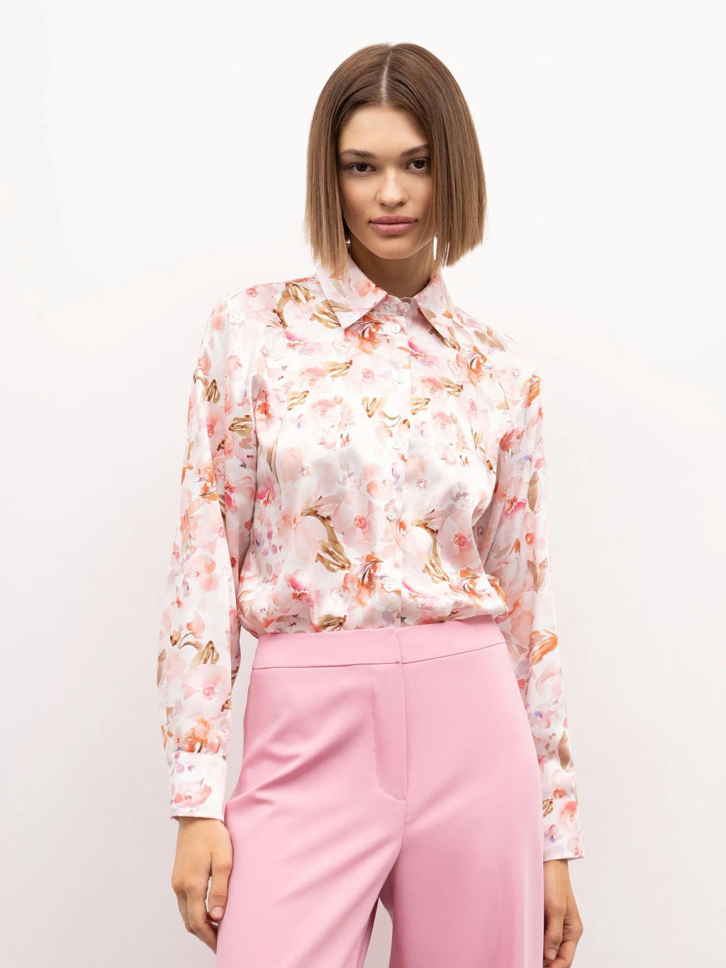 Брюки прямого кроя - Emka фото 2