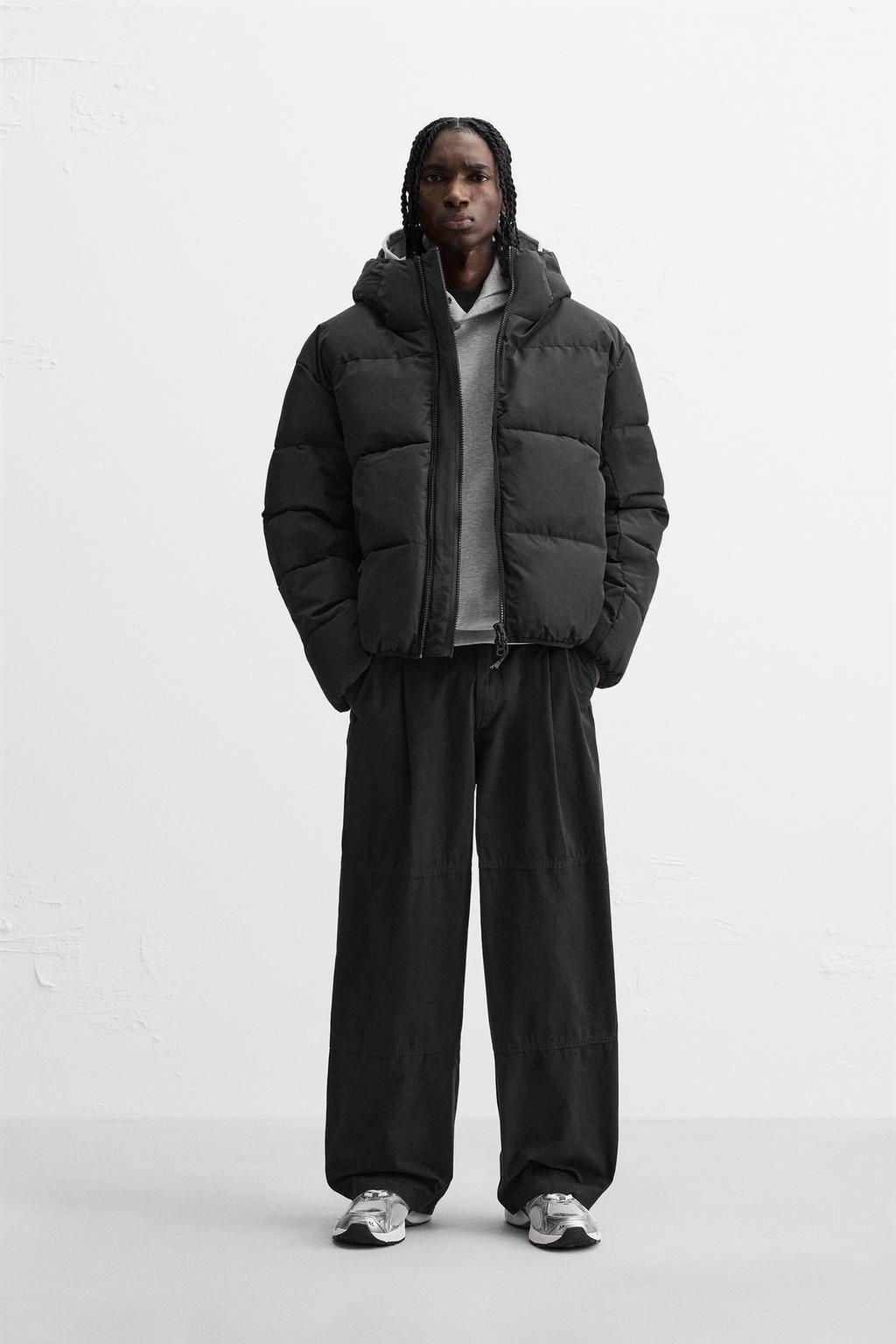 WATER-REPELLENT QUILTED JACKET - Zara фото 13