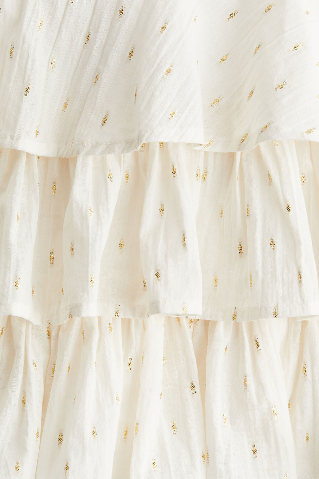 Vestido de tirantes con falda escalonada - H&m фото 3