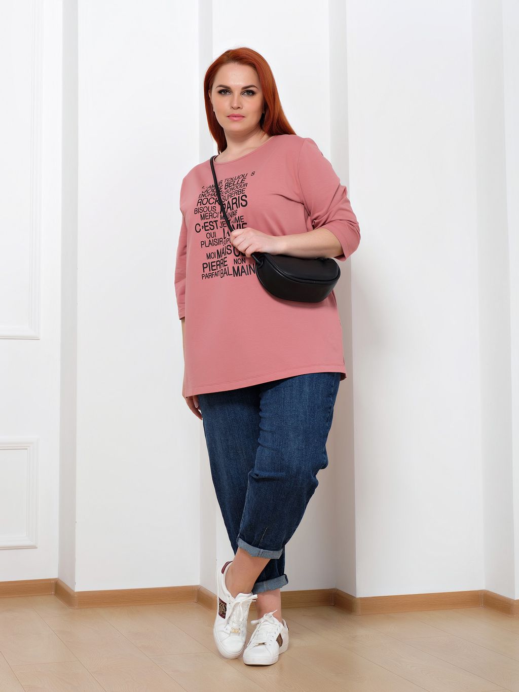 Джемпер 0042-11 пудровый