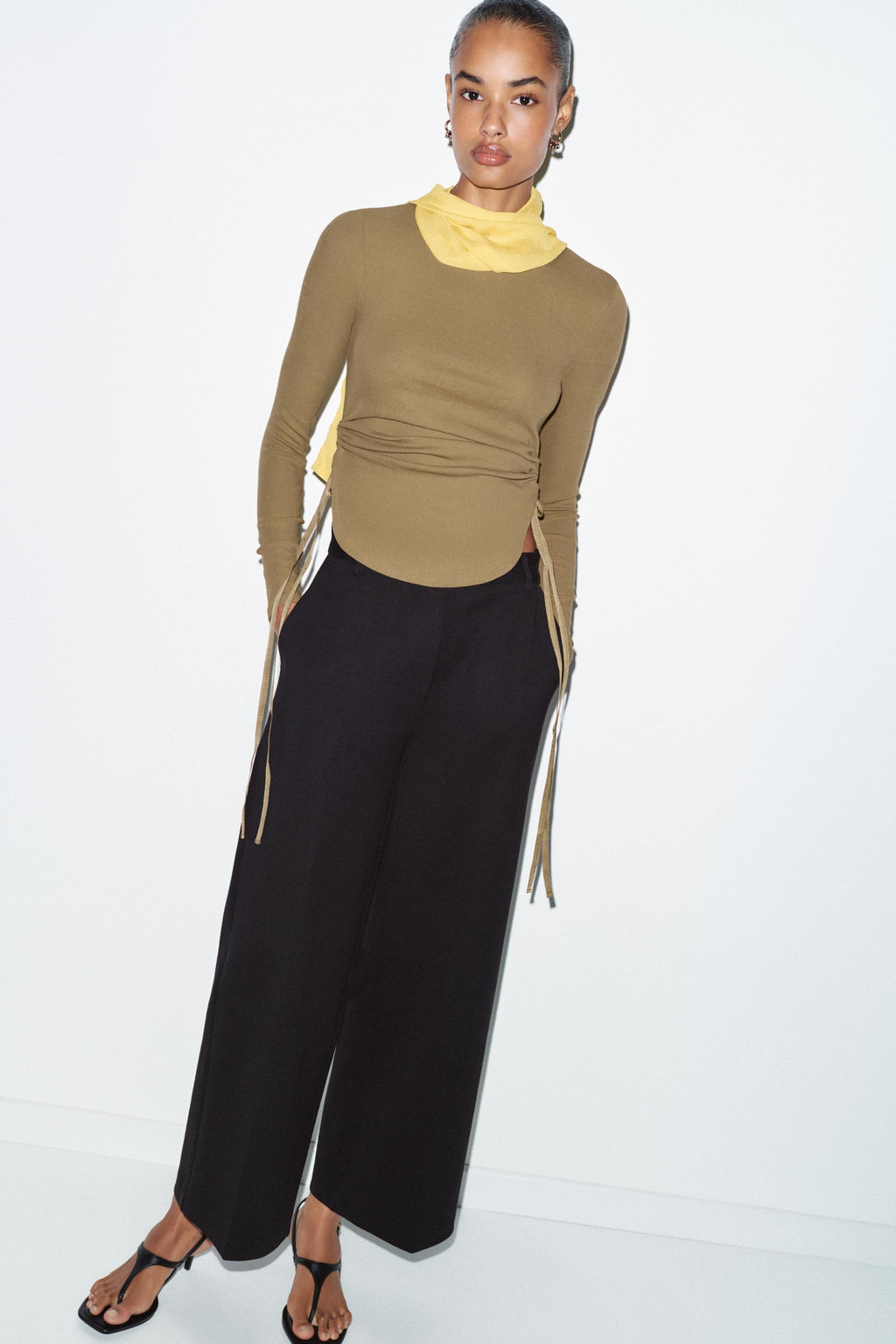 INTERLOCK TROUSERS - Zara фото 10