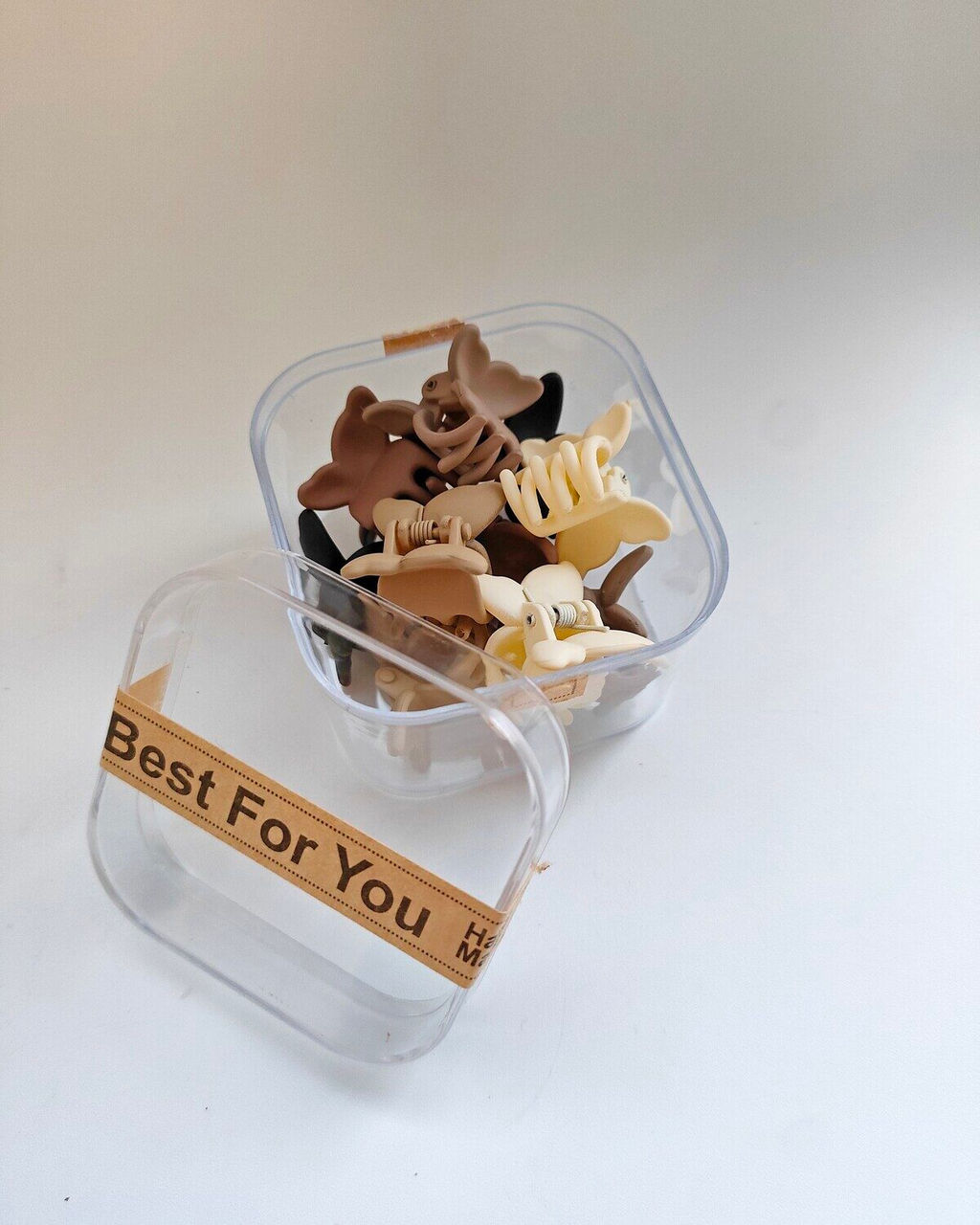 Набор крабиков для волос в боксе (10 шт)