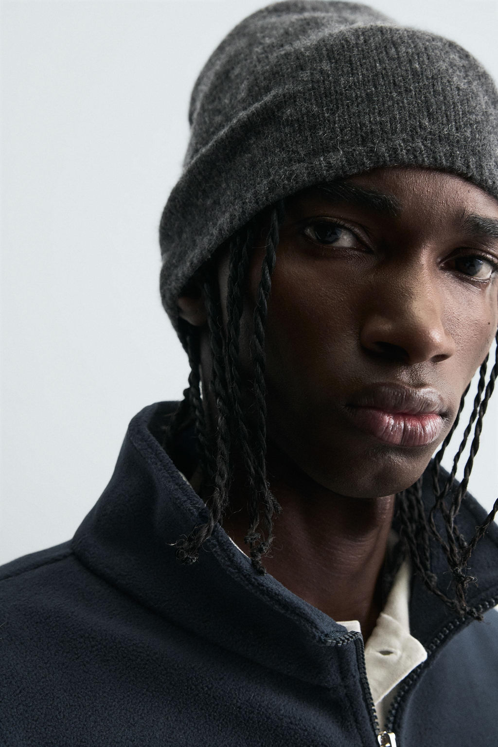 EMBROIDERED FAUX SHEARLING POUCH POCKET JACKET - Zara фото 5