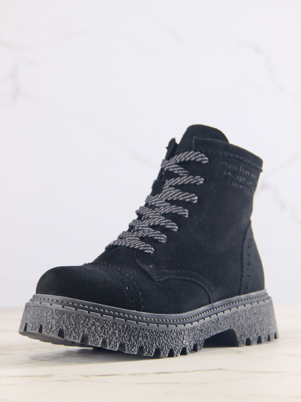 Ботинки EDART 319.22511 gr. Черный замша/шерсть - Ed'art фото 18