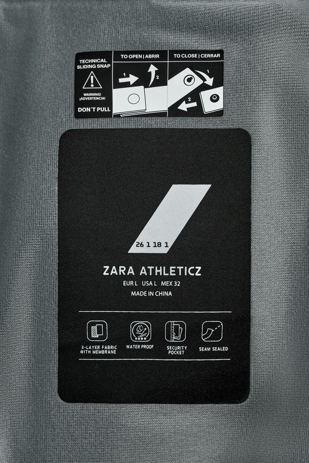 RECCO® WATERPROOF SKI SHELL TROUSERS - Zara фото 28