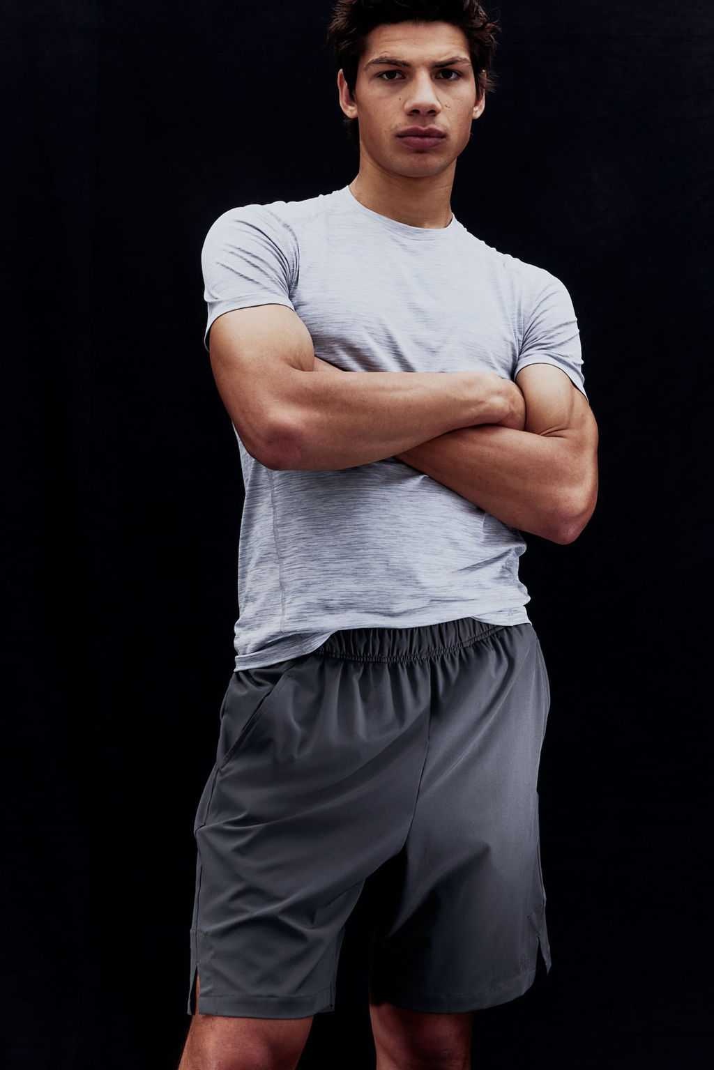 Pantalon corto de entrenamiento en DryMove - H&m фото 9