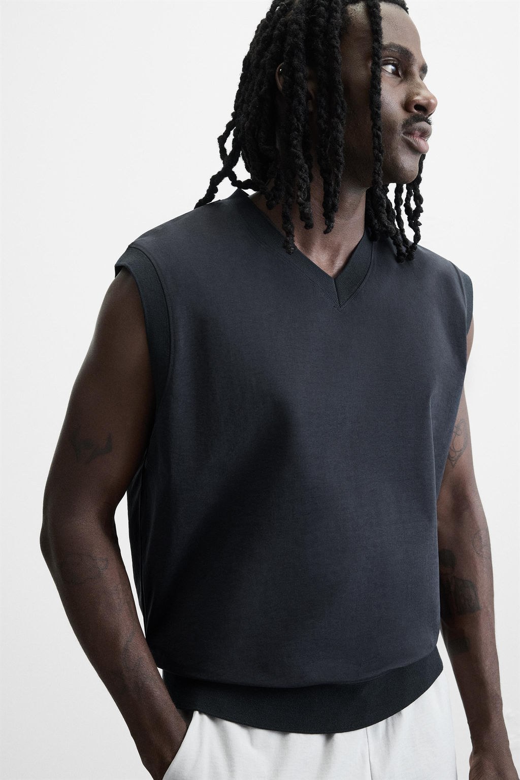 TECHNICAL TANK T-SHIRT - Zara фото 5