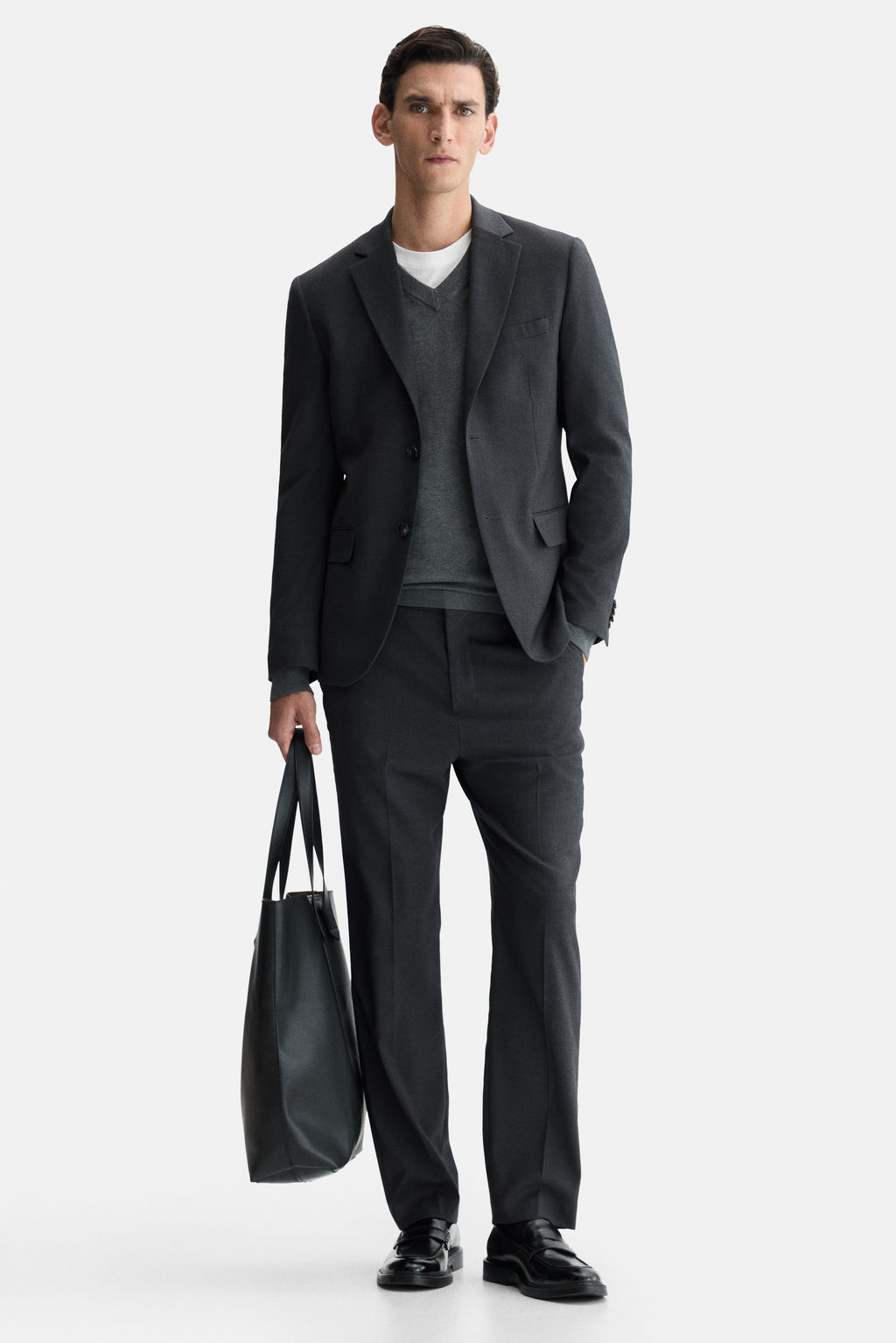 Pantal?n de traje Regular Fit - H&m фото 5