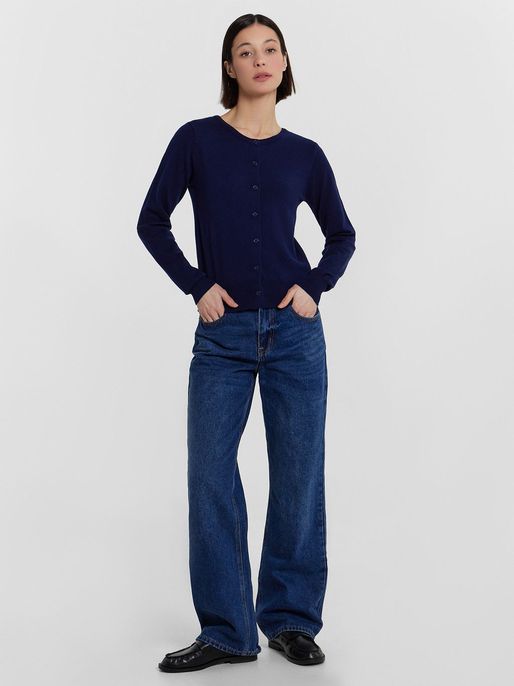 Кардиган женский синий - Mark formelle фото 3