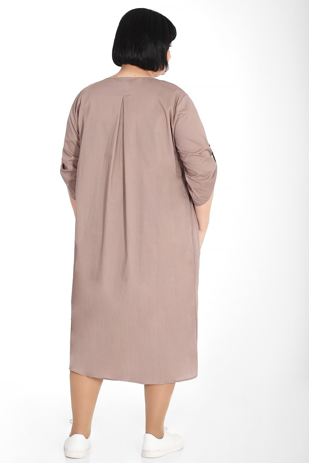 Платье летнее цвета какао - Almond фото 2