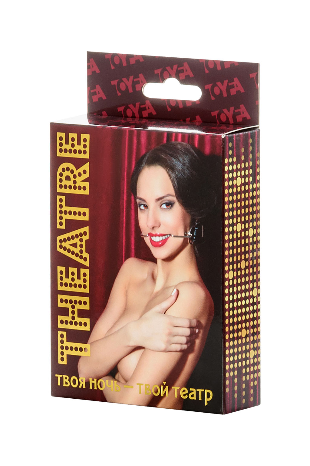 Кляп крючок TOYFA Theatre, серебряный  фото 4