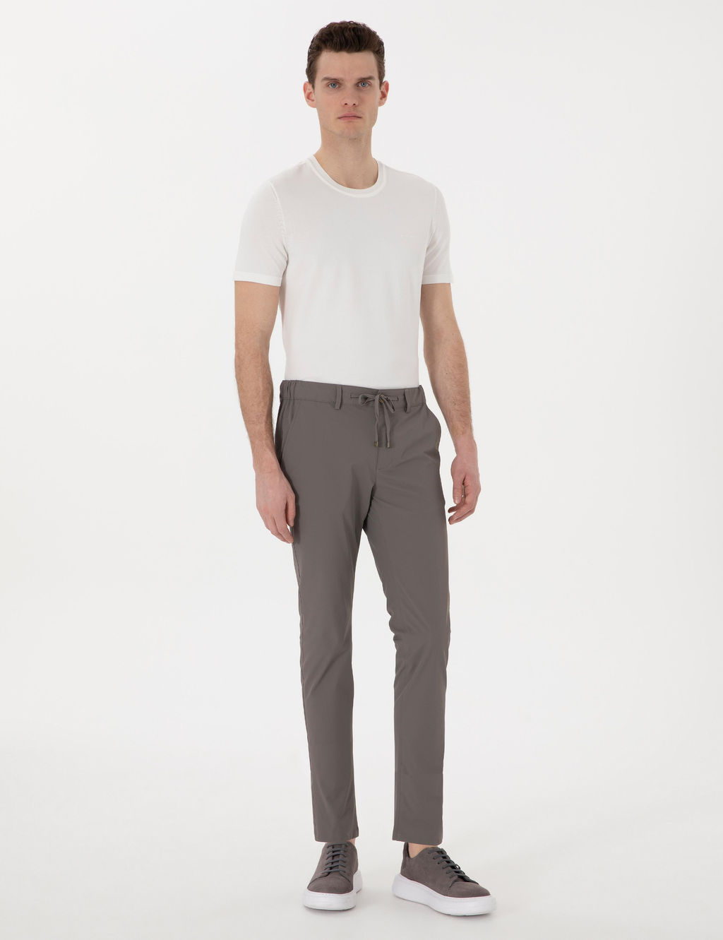 Vizon Slim Fit Jogger Kanvas Pantolon