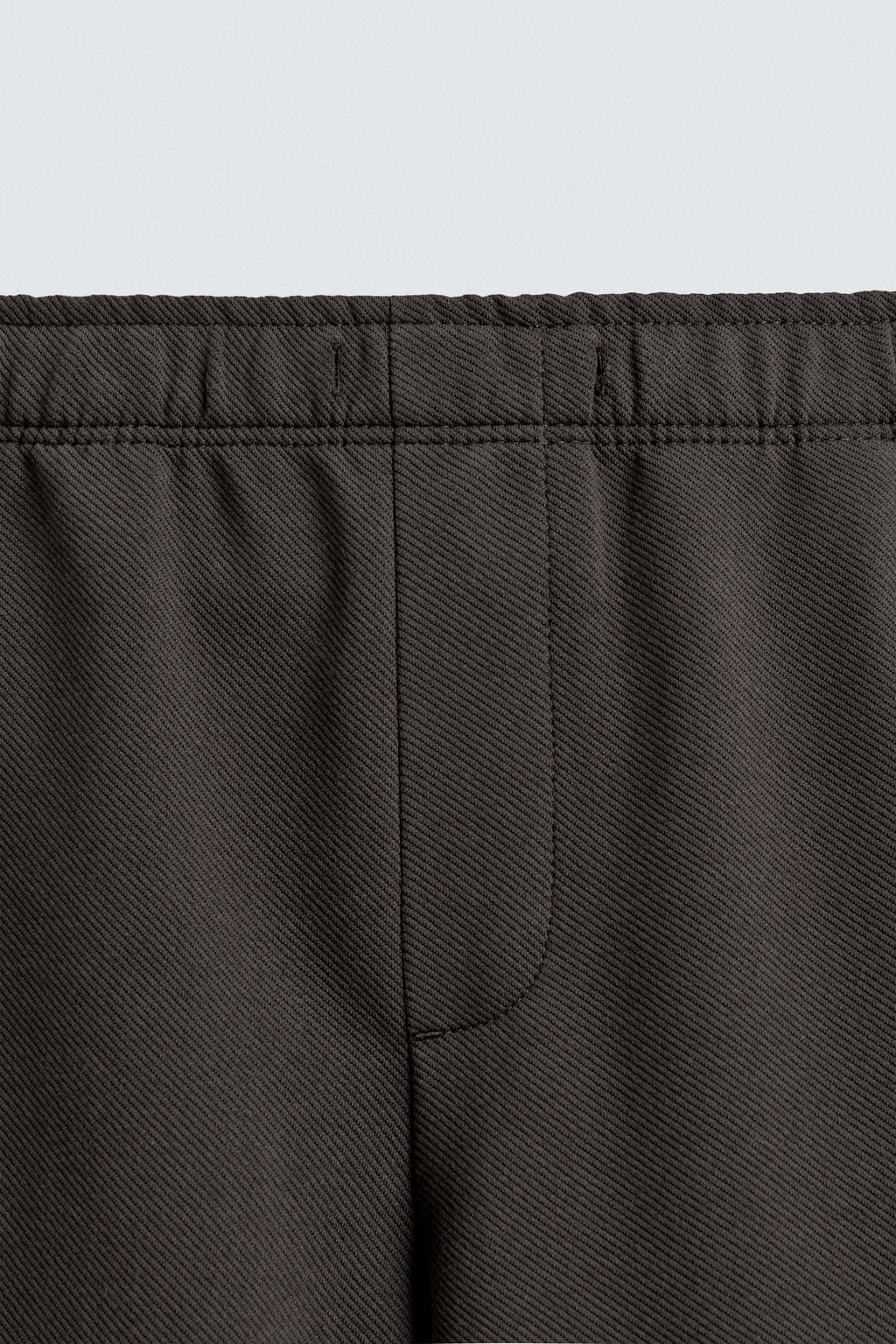 PANTAL?N CINTURA JOGGER CONFORT / Marr?n oscuro - Zara фото 8