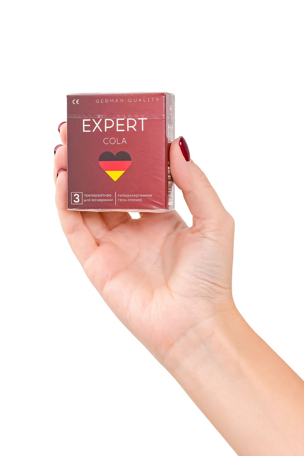 Презервативы EXPERT Cola Germany 3 шт. (аромат Колы)