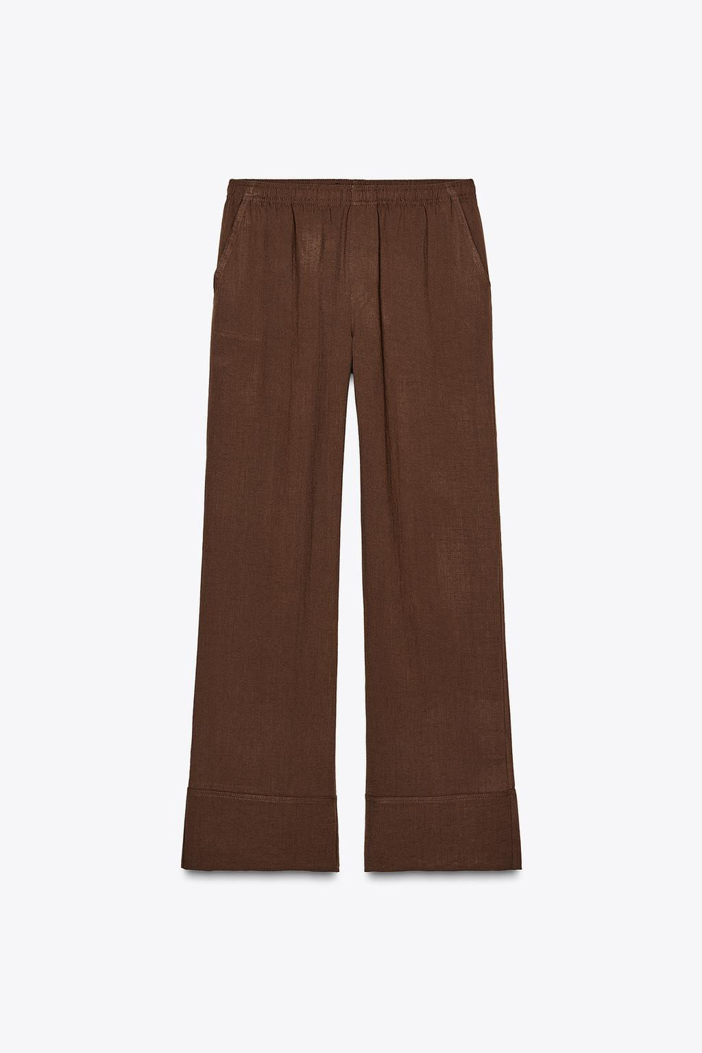 PYJAMA-STYLE TROUSERS - Zara фото 6