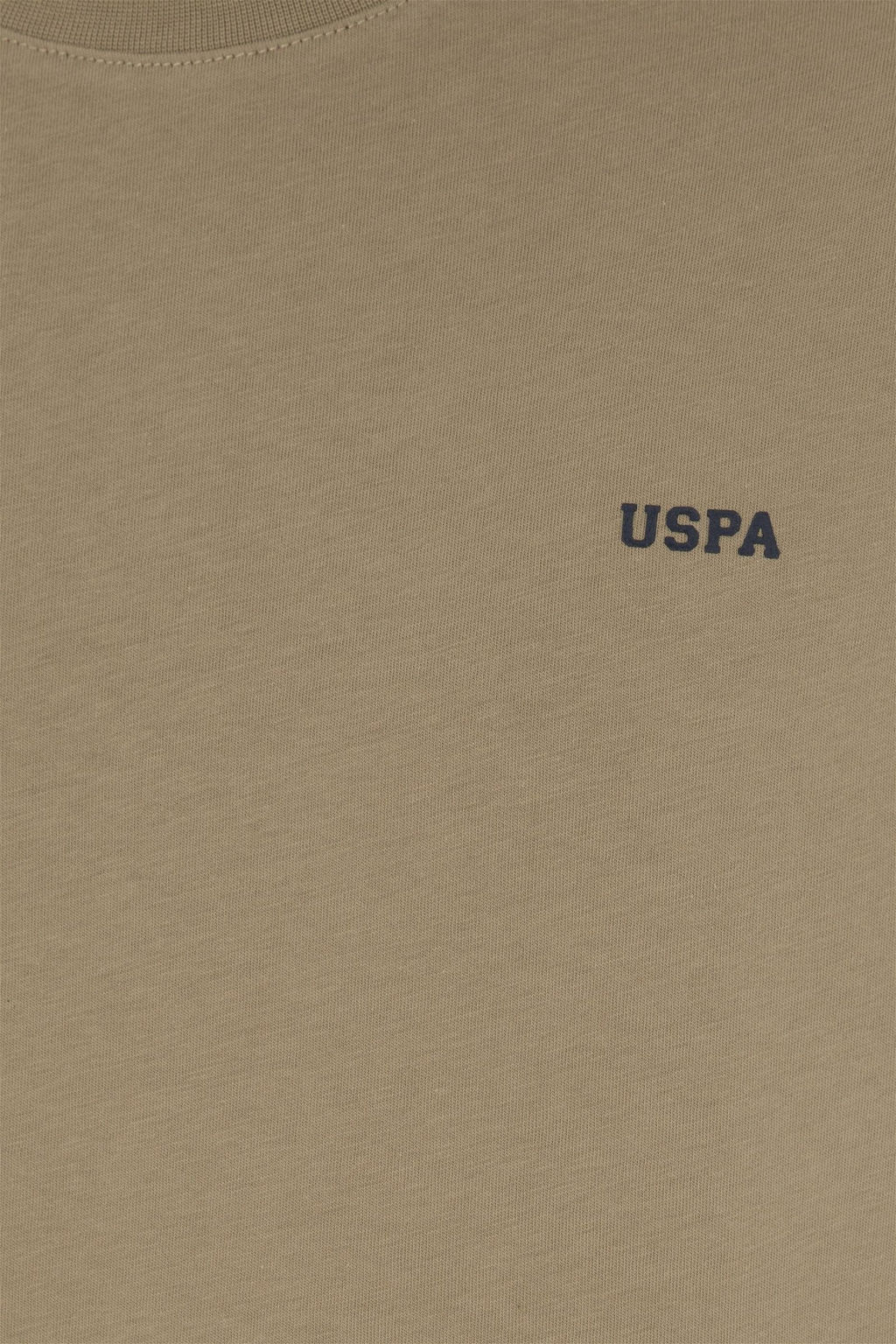 Футболка мужская U.S. Polo Assn хлопок цвета хаки  фото 7