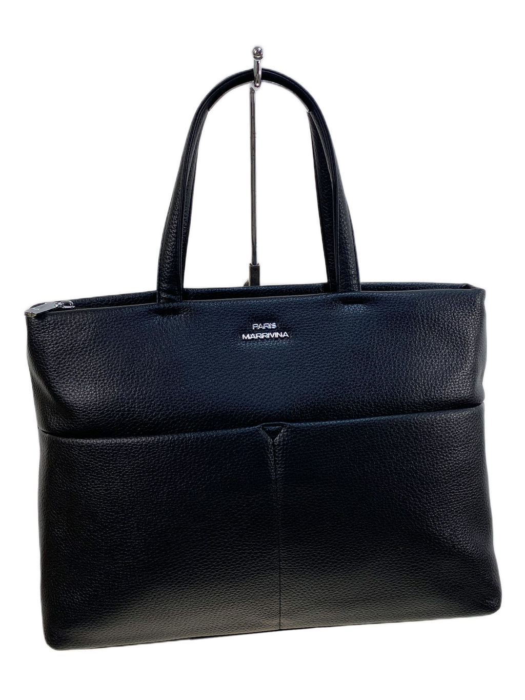 Женская сумка из искусственной кожи, цвет черный