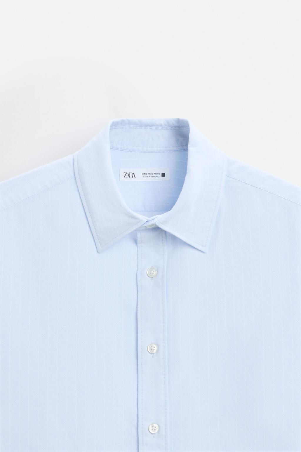 SLIM FIT SHIRT - Zara фото 16