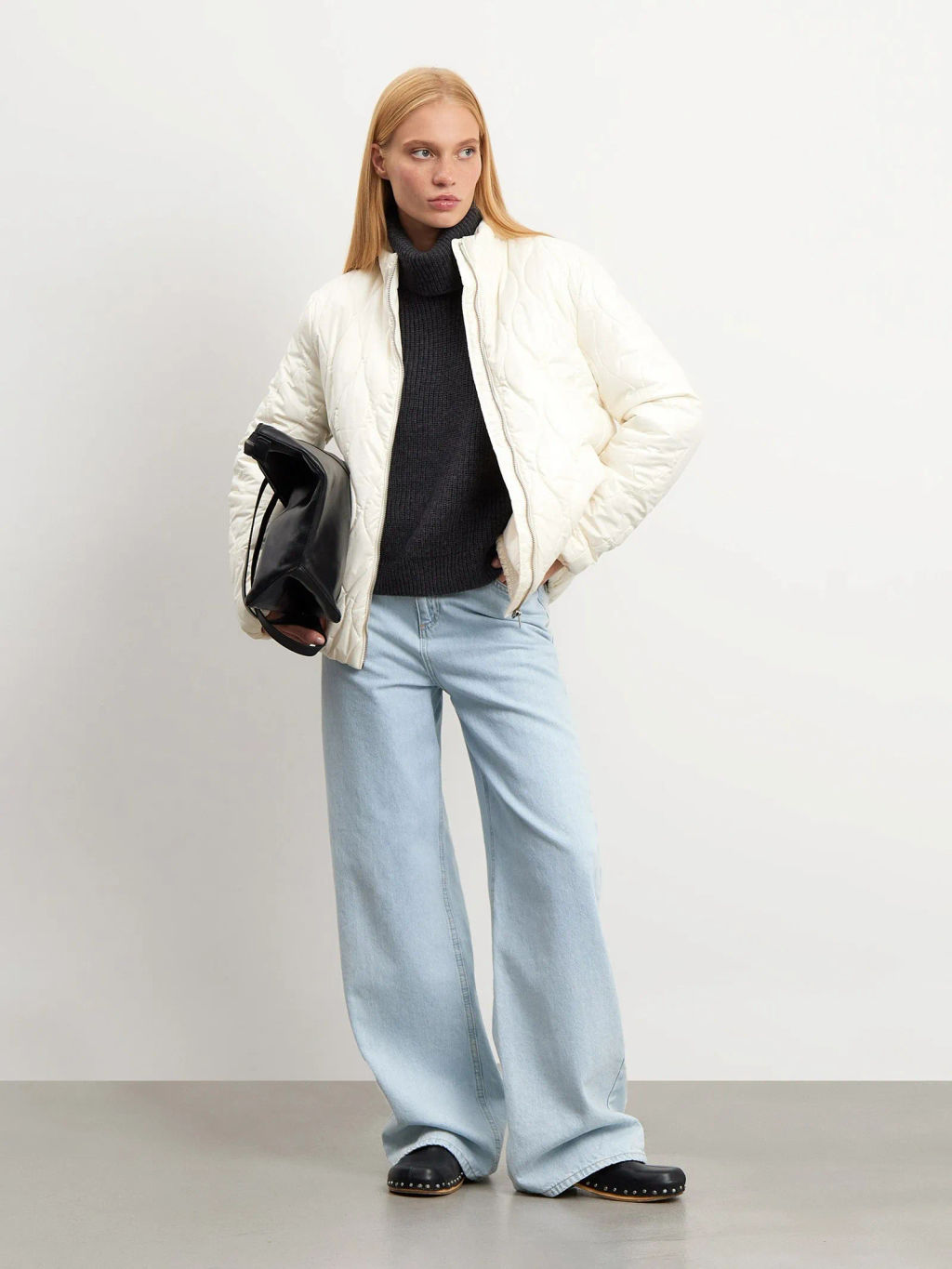 Куртка с воротником - стойкой - Emka фото 2