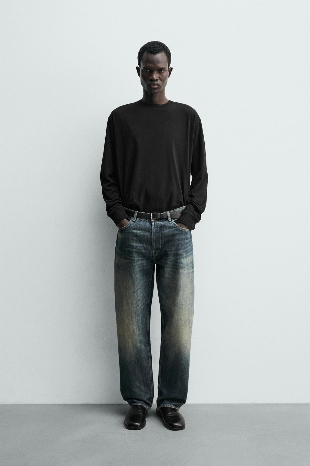STRAIGHT-LEG JEANS - Zara фото 11