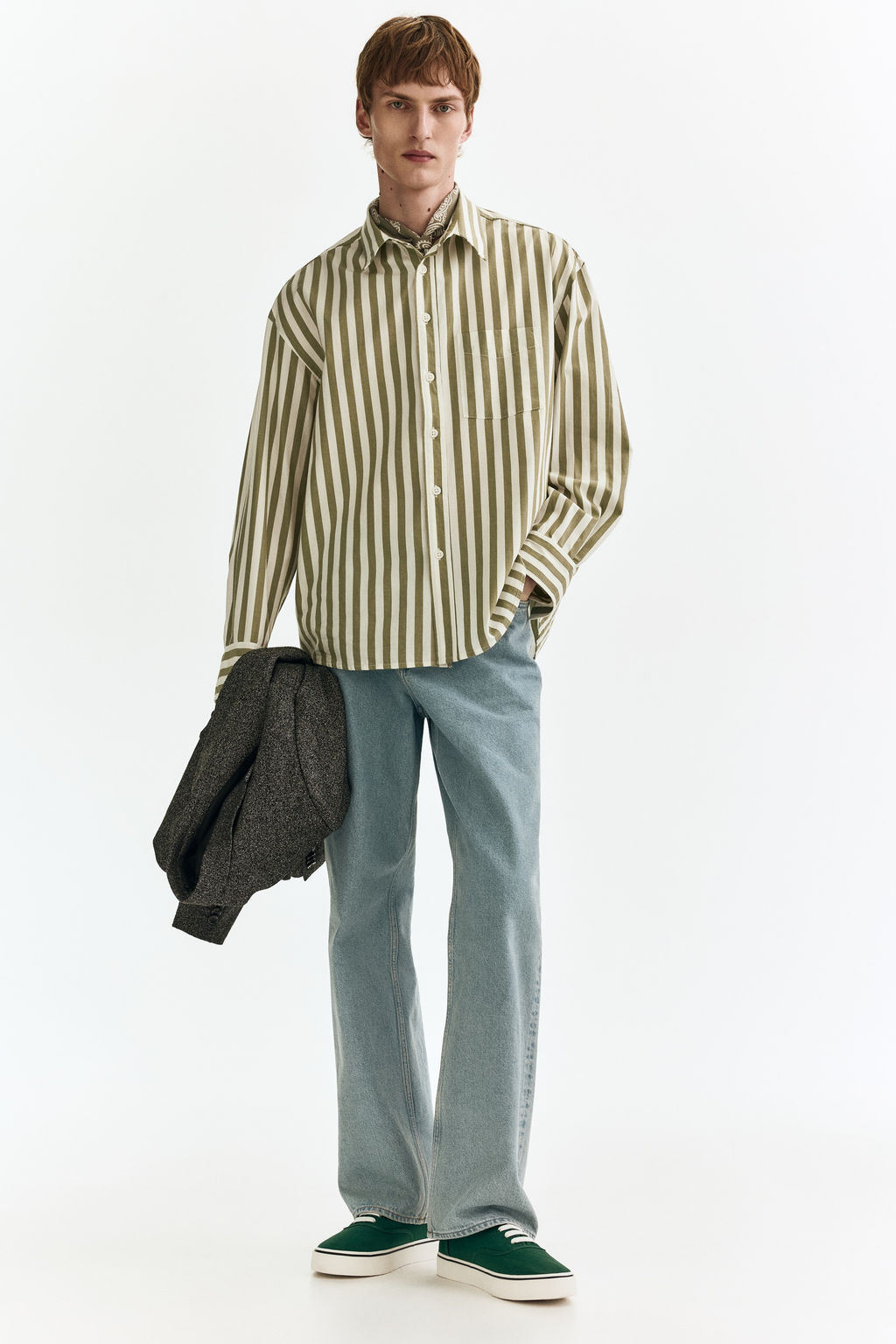 Camisa de popelina Relaxed Fit - H&m фото 4