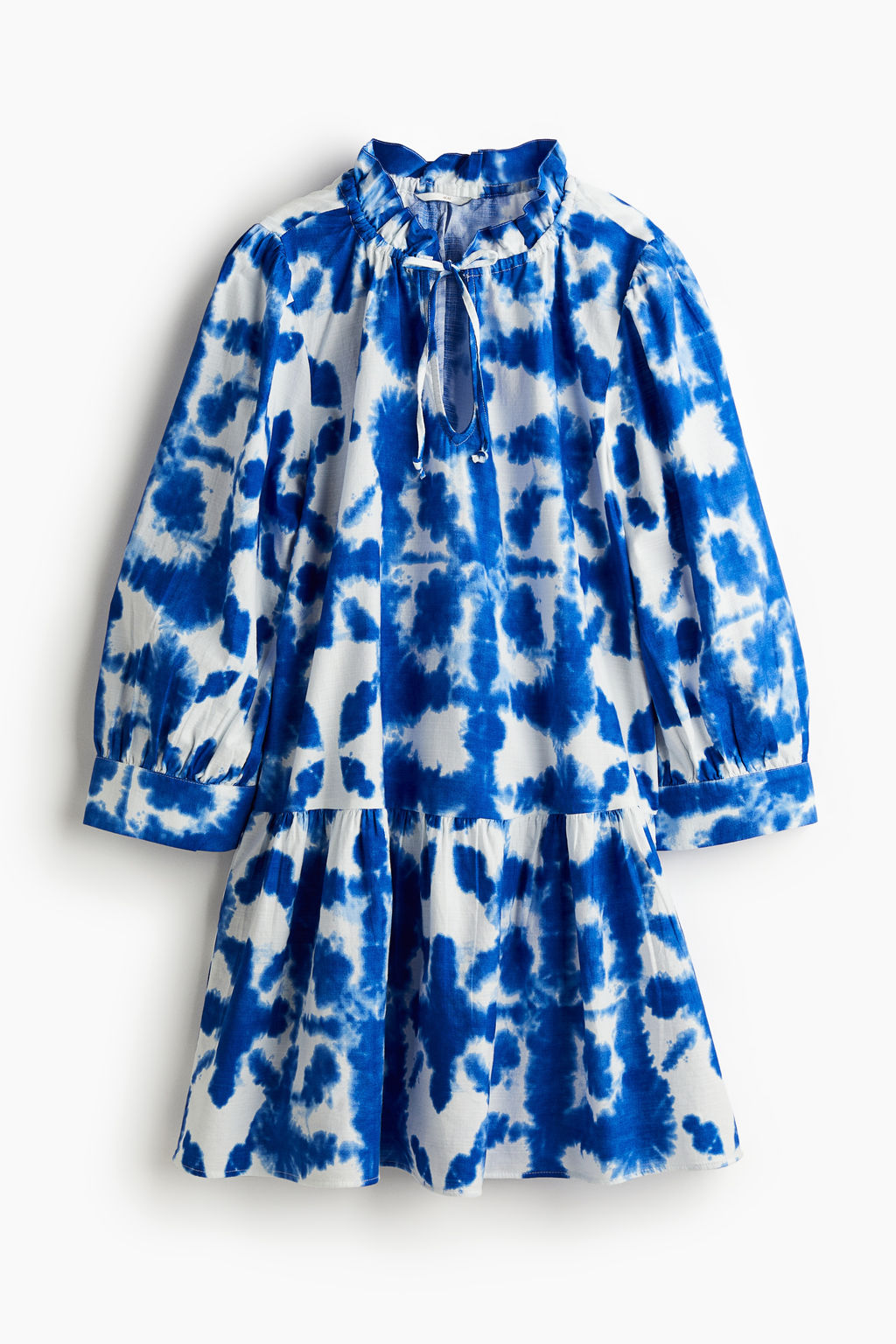 Vestido de algodon con cordon de ajuste - H&m фото 7