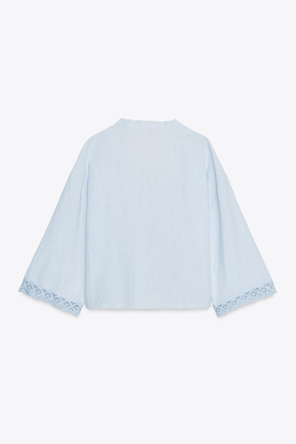 LACE SHORT SHIRT - Zara фото 12