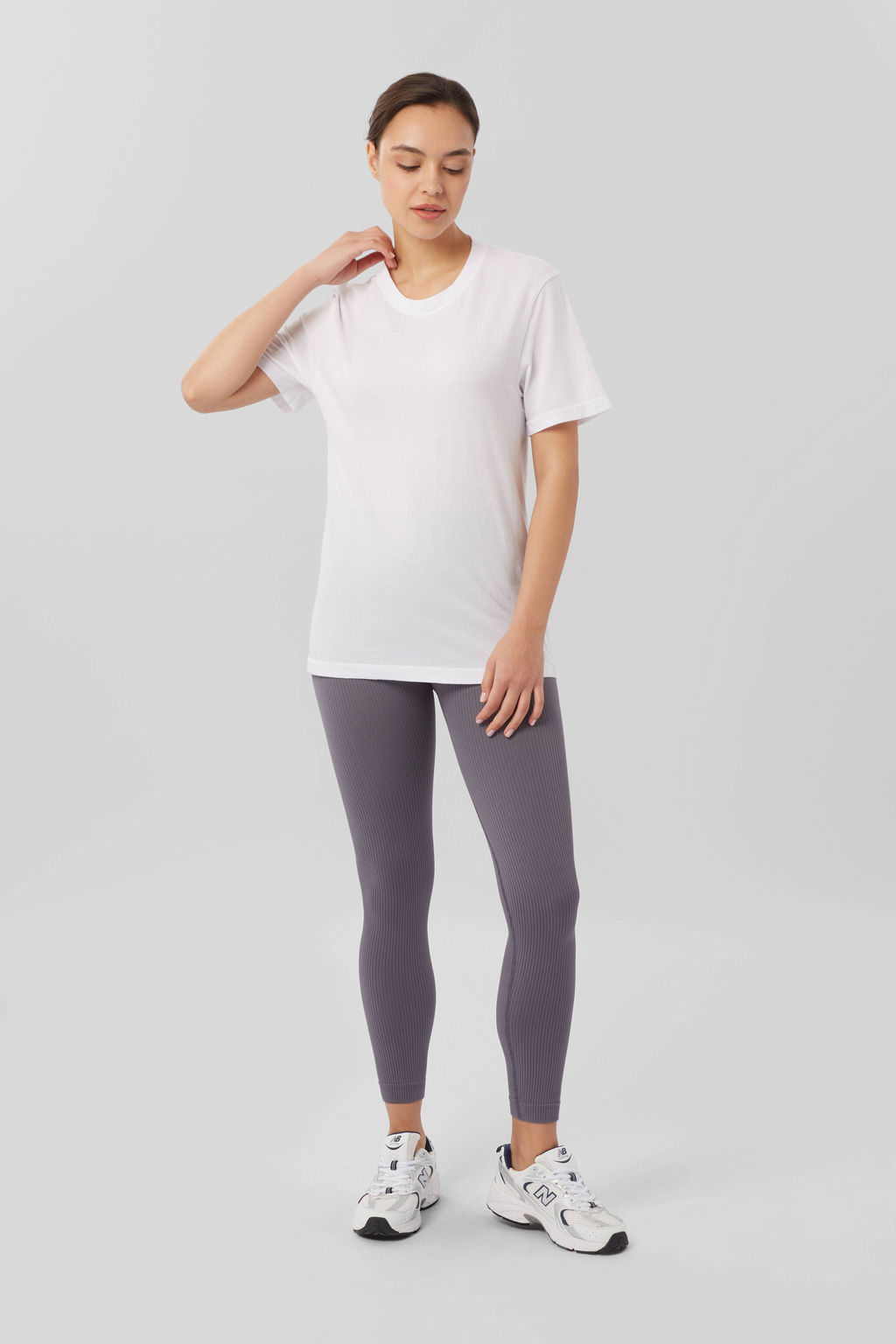 TEKSA Футболка женская WSS 001 white