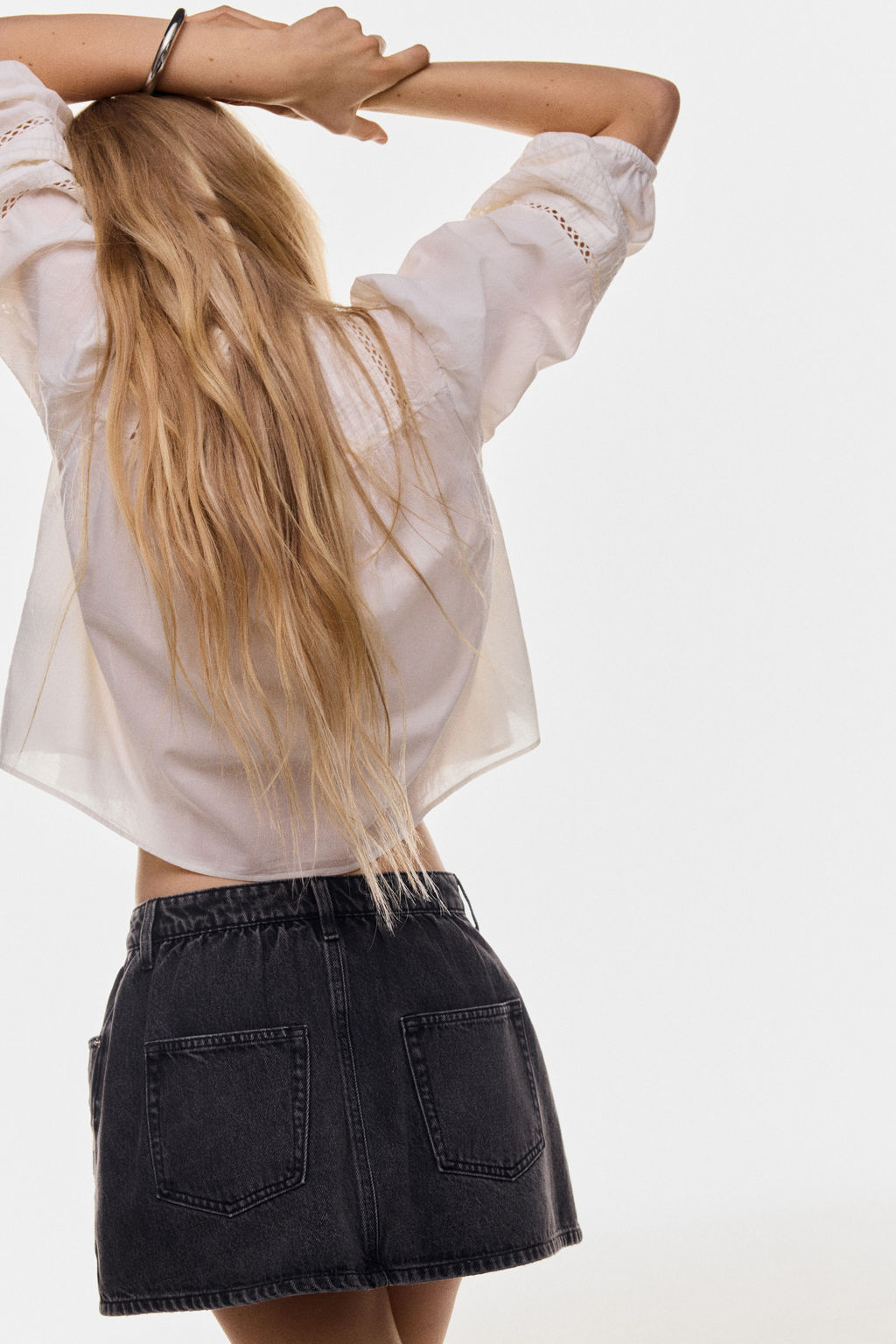 Minifalda en denim - H&m фото 5