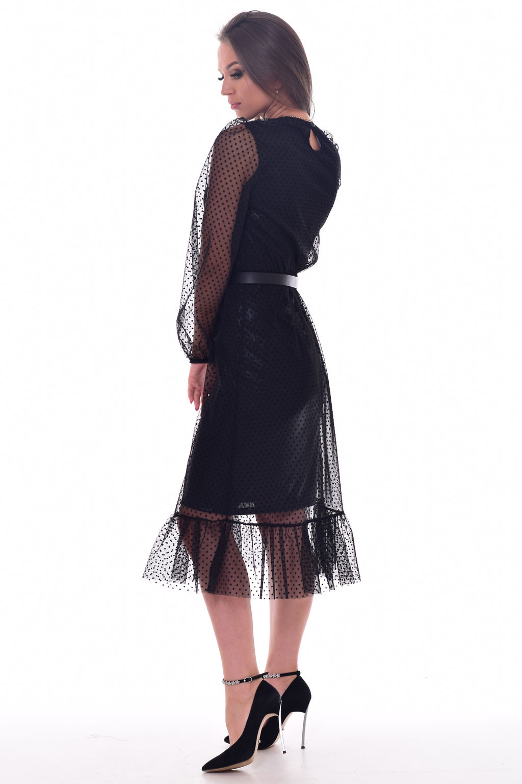 *Платье женское Ф-1-067а (черный)