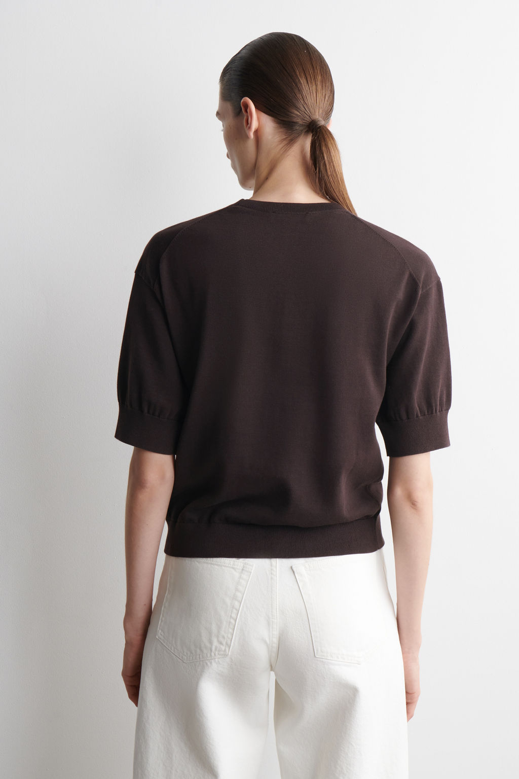 CAMISETA DE PUNTO DE ALGOD?N - H&m фото 10