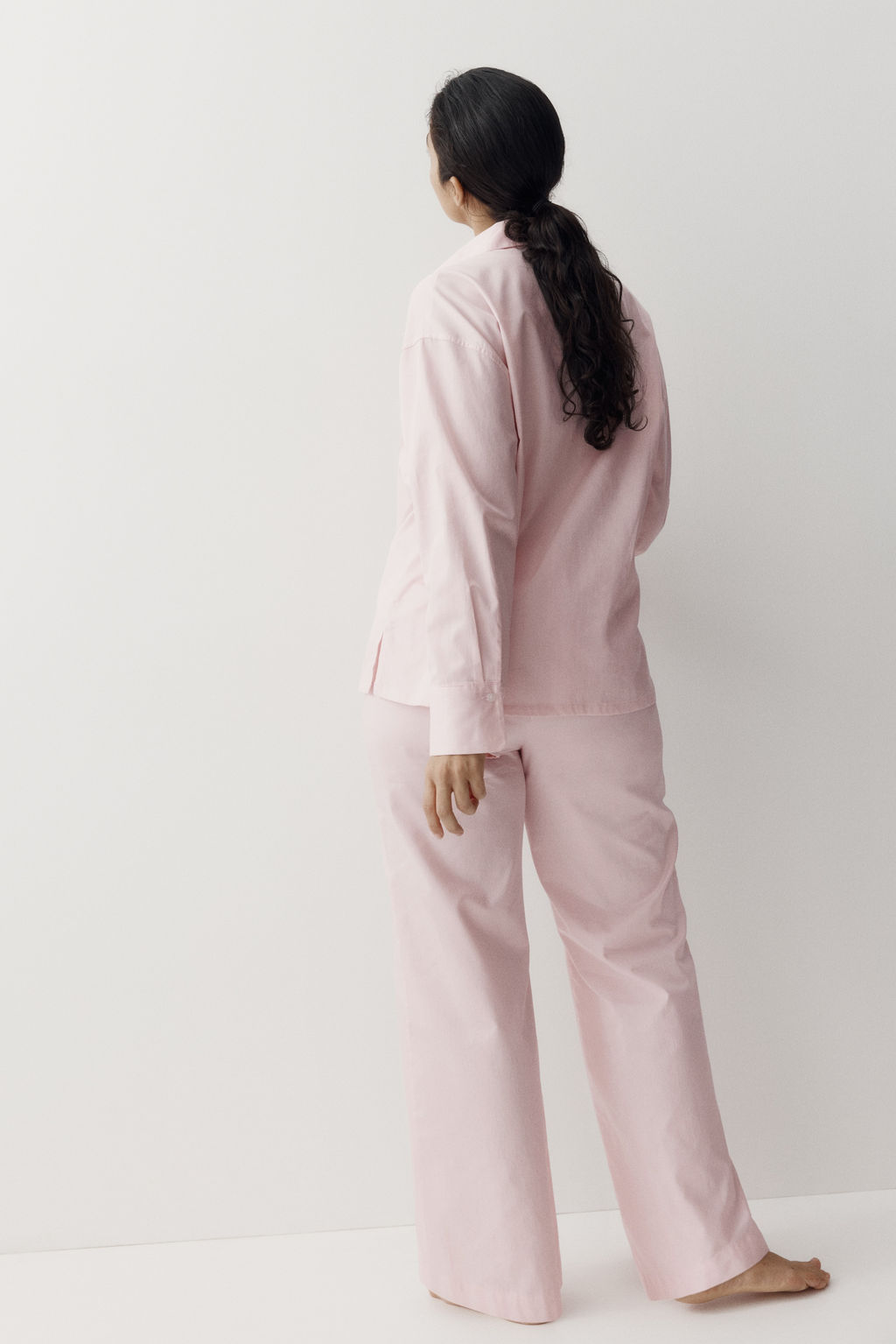 Pijama en sat?n de algod?n - H&m фото 4