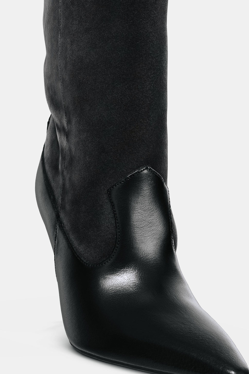 COWBOY HEEL BOOTS - Zara фото 6