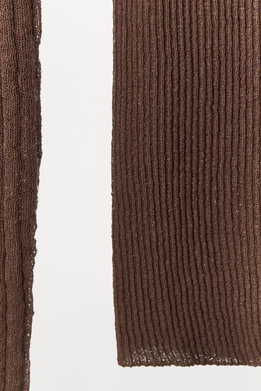 RUFFLED KNIT TOP - Zara фото 8