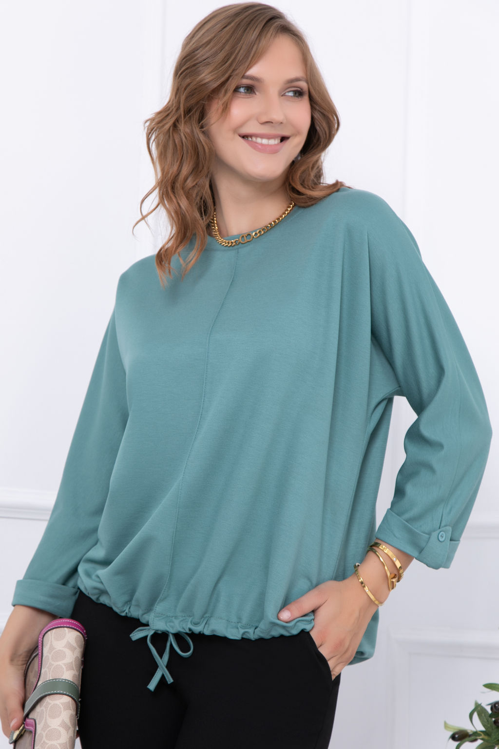 Джемпер Bellovera 56Д5464 зеленый