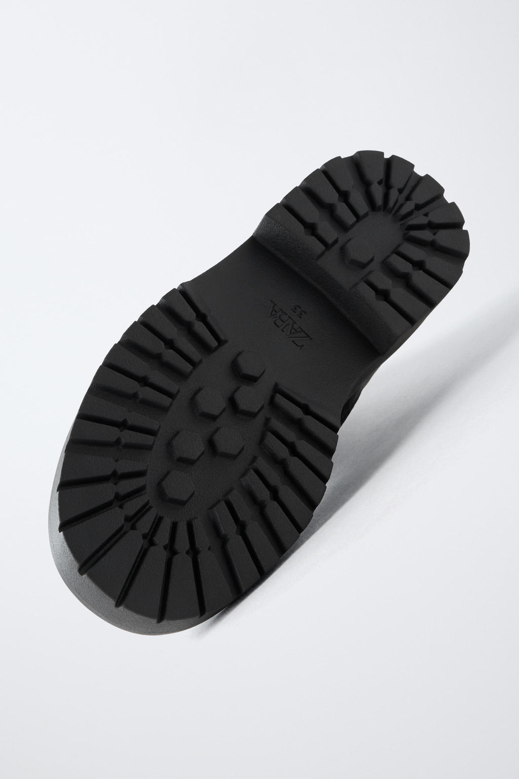 BOTA DOBLE HEBILLA PIEL / Negro - Zara фото 7