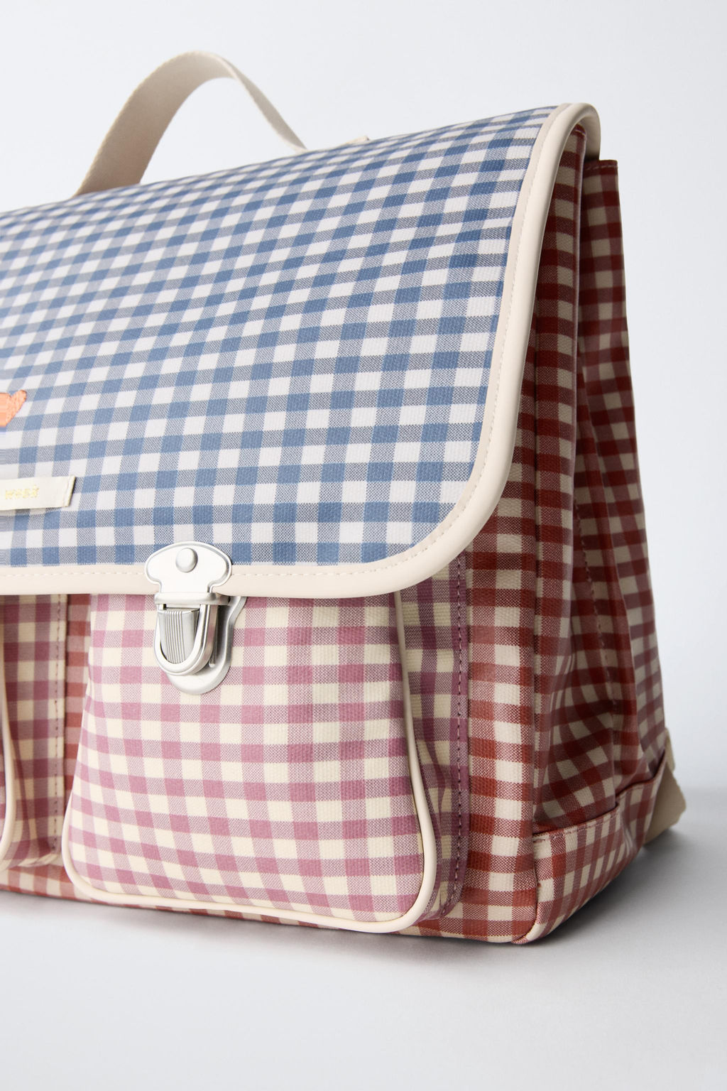 MOCHILA CARTERA VICHY / Multicolor - Zara фото 3