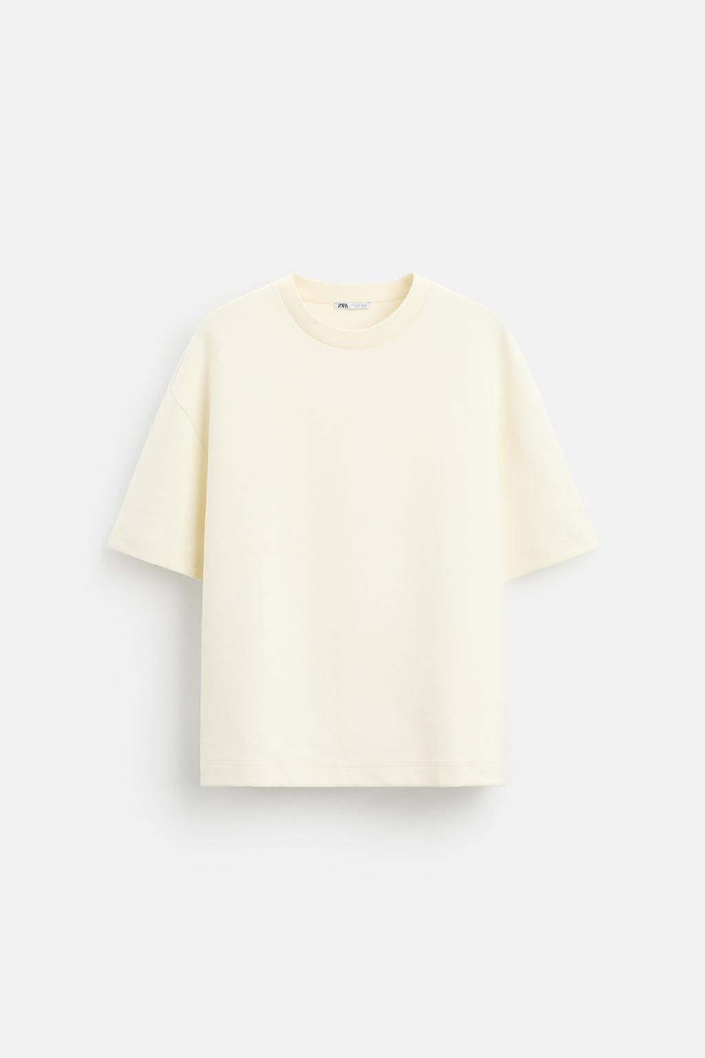 EMBOSSED PRINT T-SHIRT - Zara фото 7