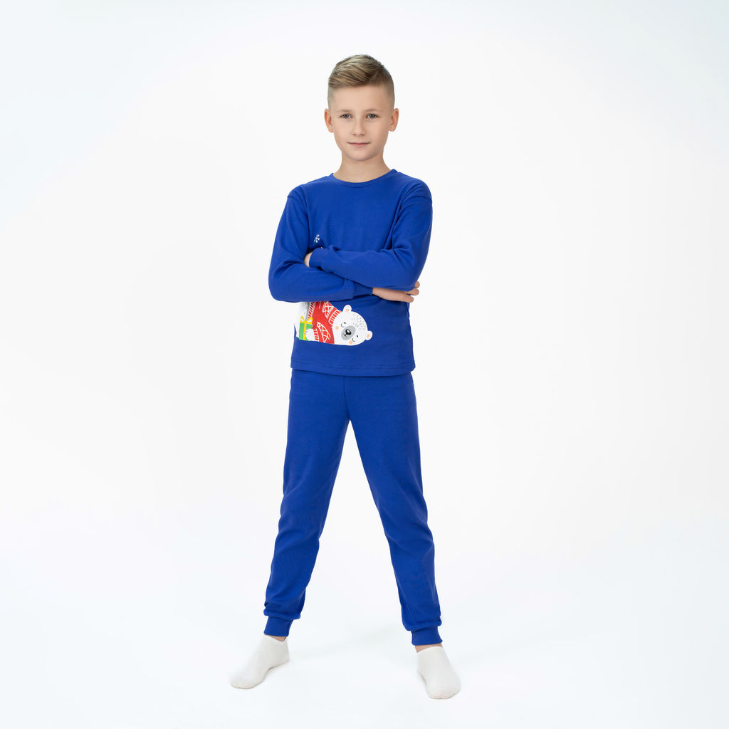 Пижама детская василек медведь ПЖ-1818 (158, 84)