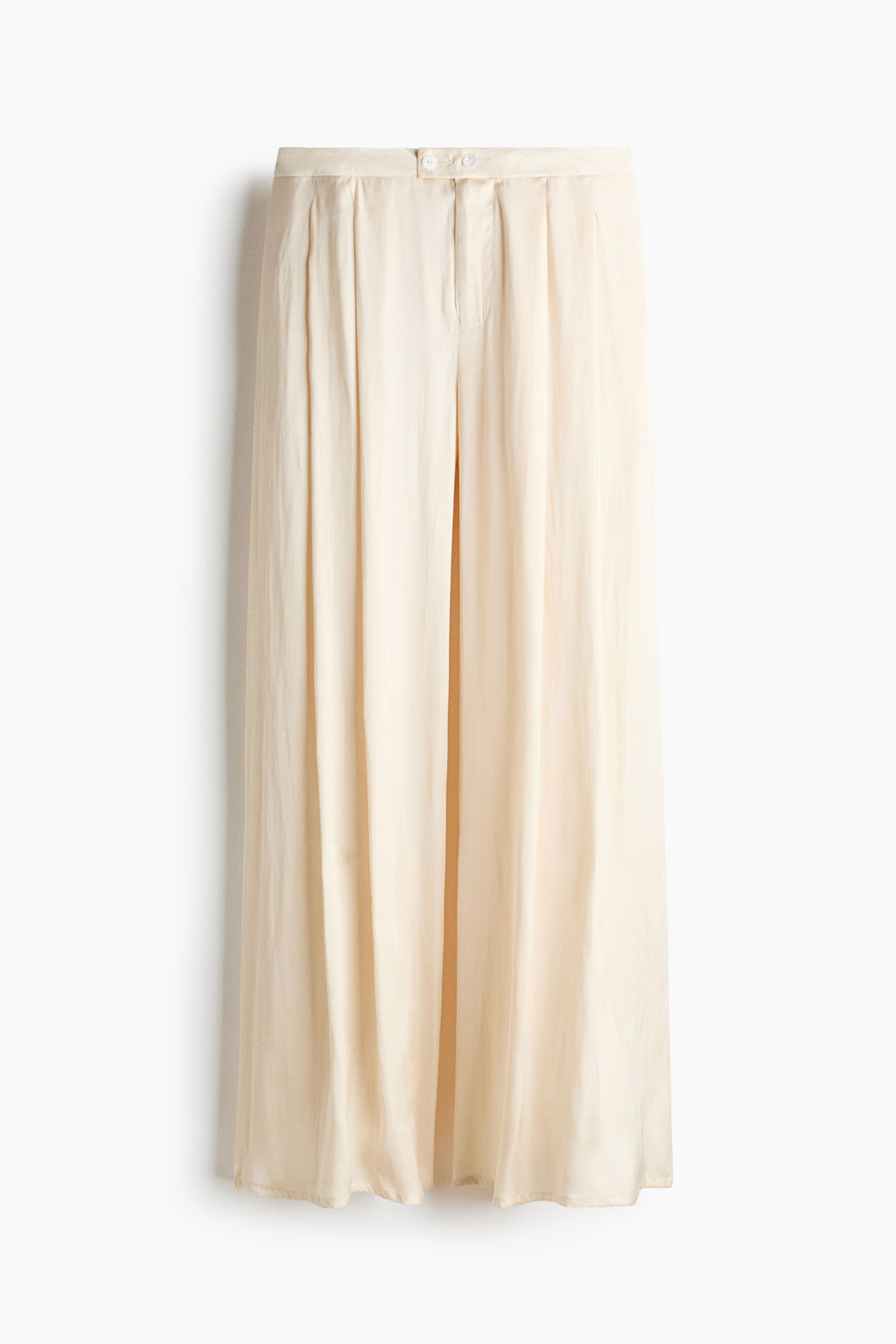 Pantal?n amplio de sat?n - H&m фото 6