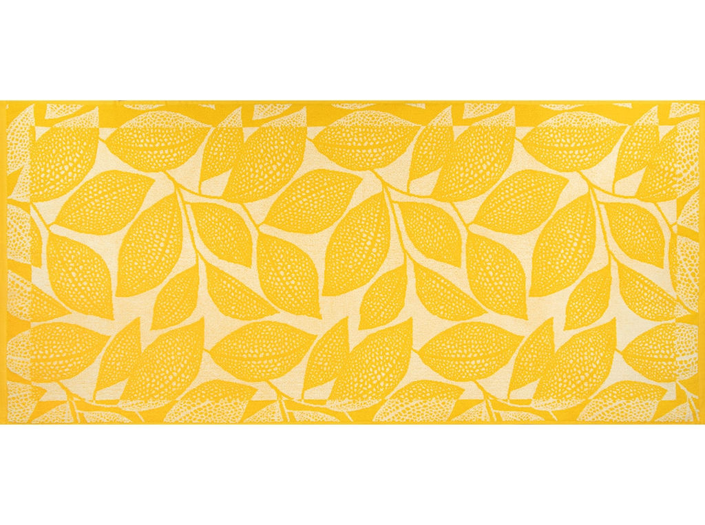 Полотенце махровое 6с102.411ж1 Крона(т.желтый4) 67х150см