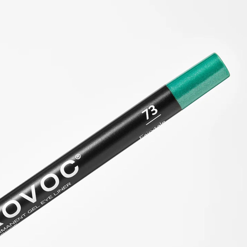 Provoc Гелевый карандаш-подводка для глаз водостойкий / Semi Permanent Gel Eye Liner №73 Fairytale, цвет морской волны светлый