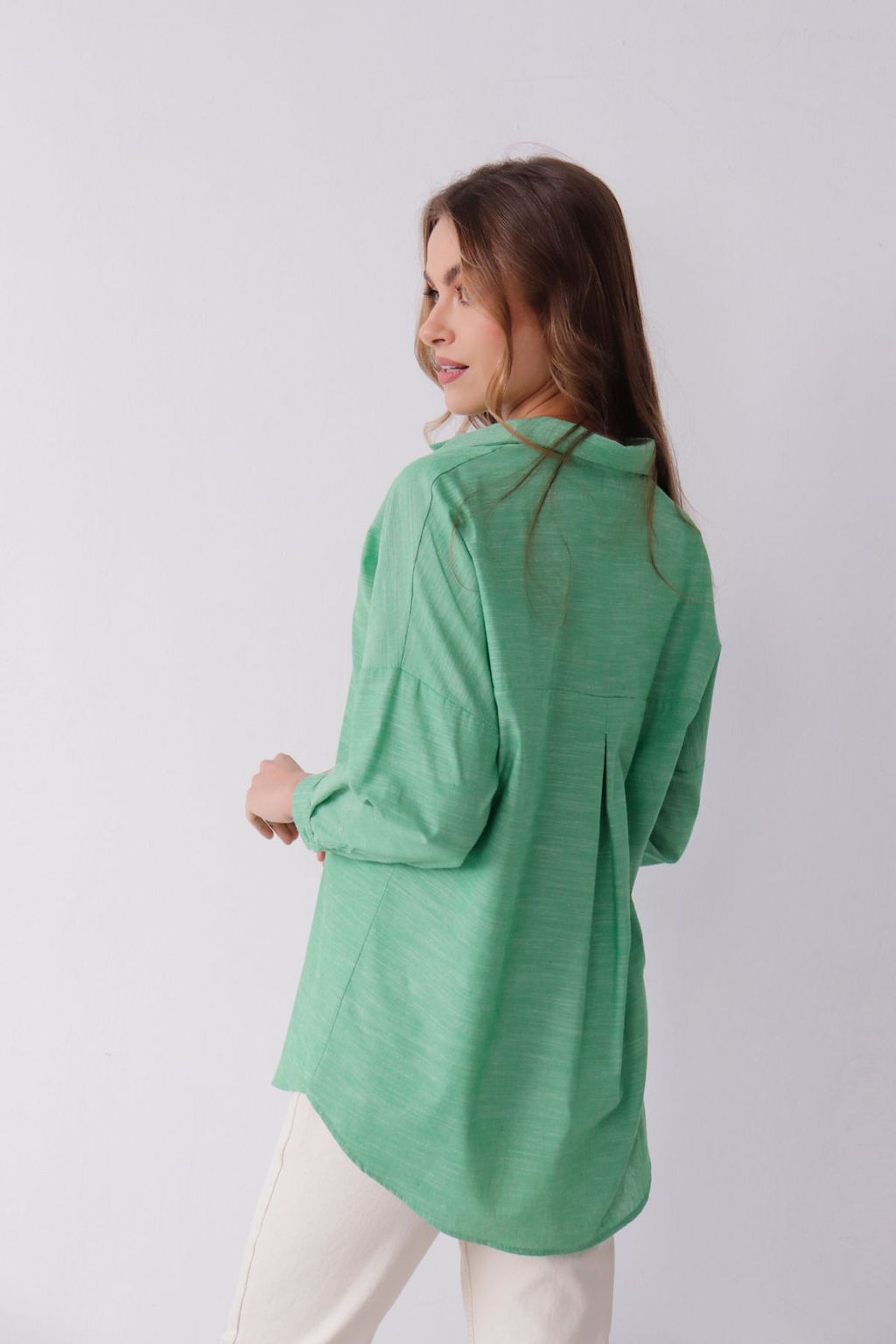 11494 Рубашка зелёная - Martichelli фото 2