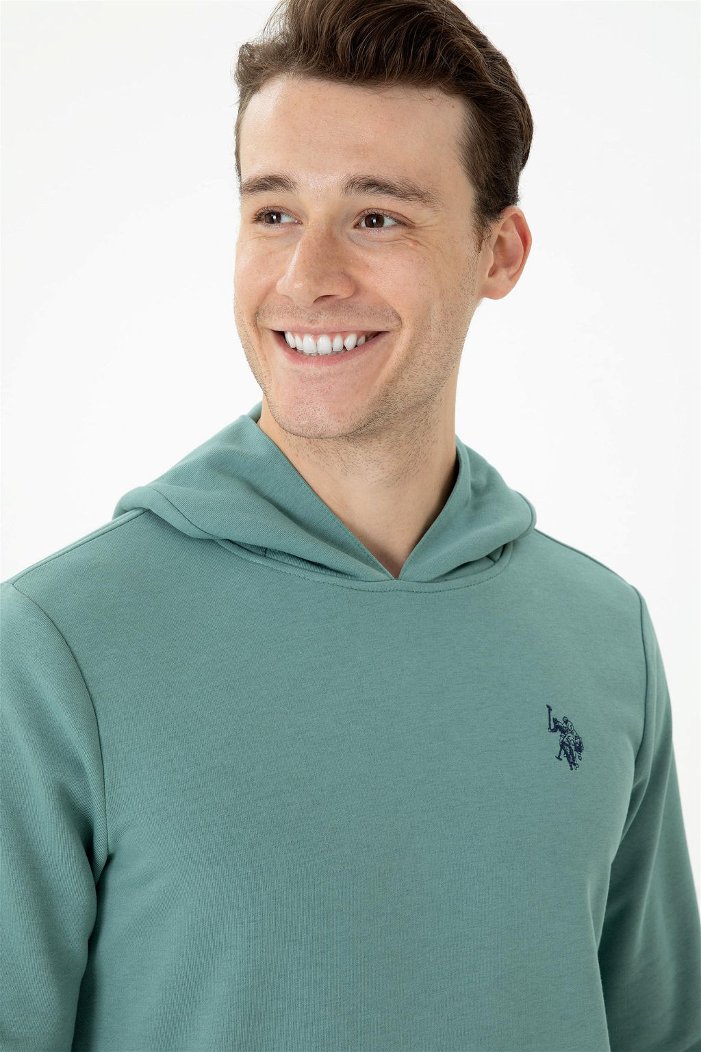 Мужской мятный свитшот - U.s. polo assn фото 9