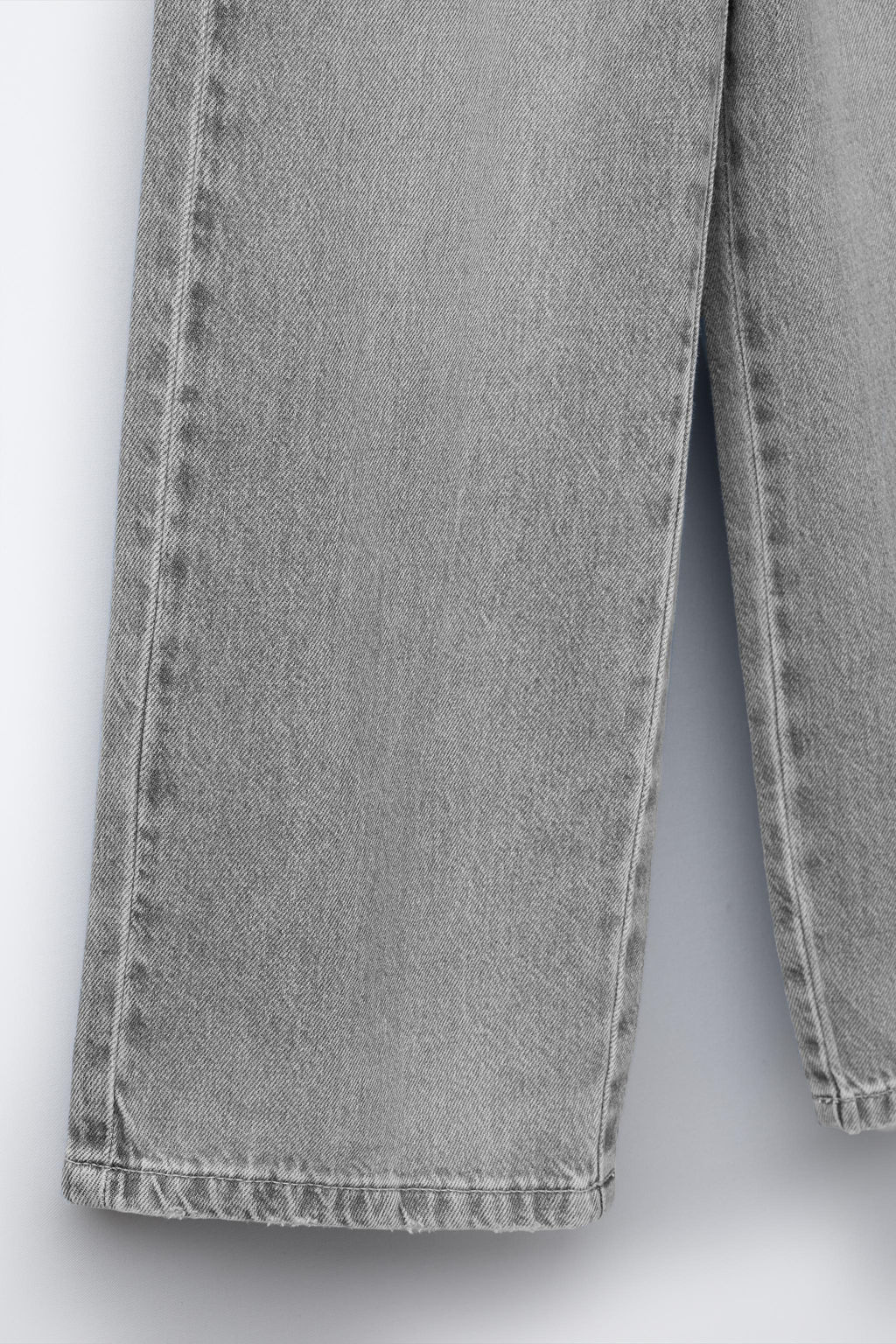 WIDE-LEG DRAWSTRING JEANS - Zara фото 4