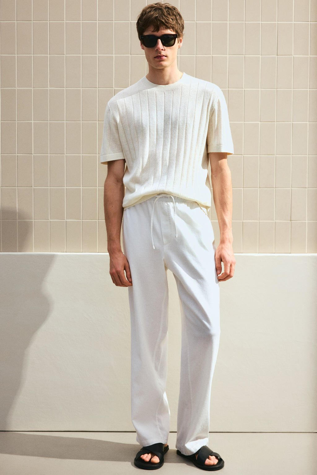 Camiseta de punto Regular Fit - H&m фото 6